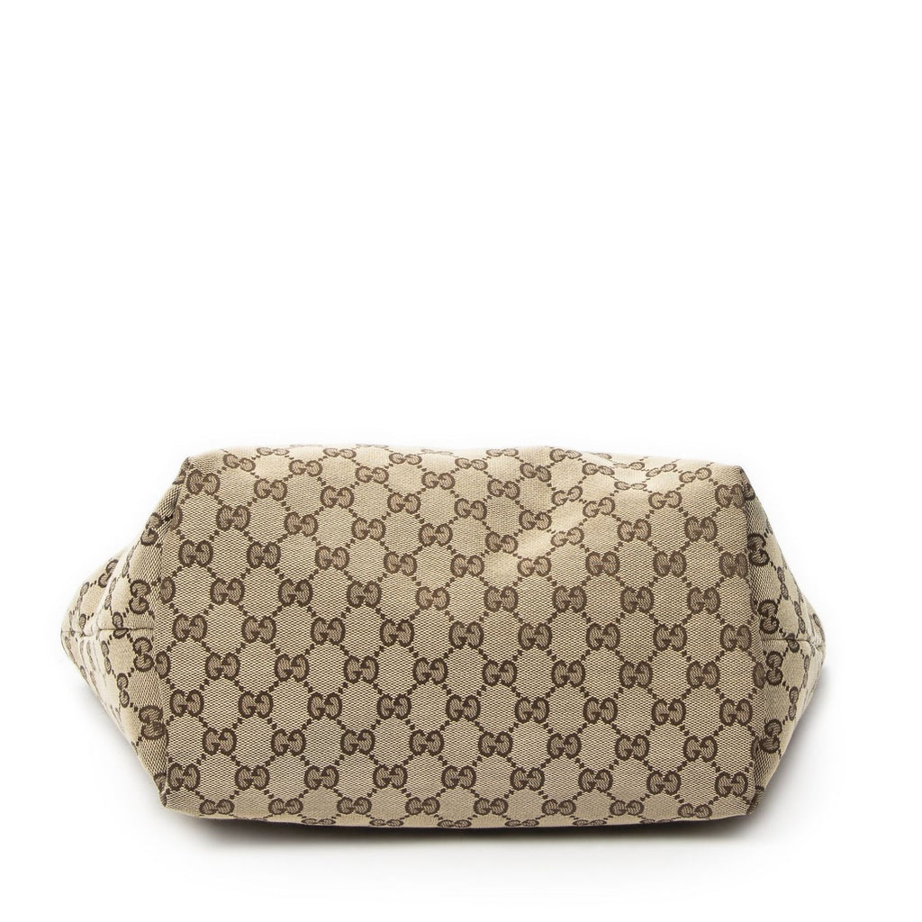Gucci Sherry Line Tote Beige GG Canvas — view 6