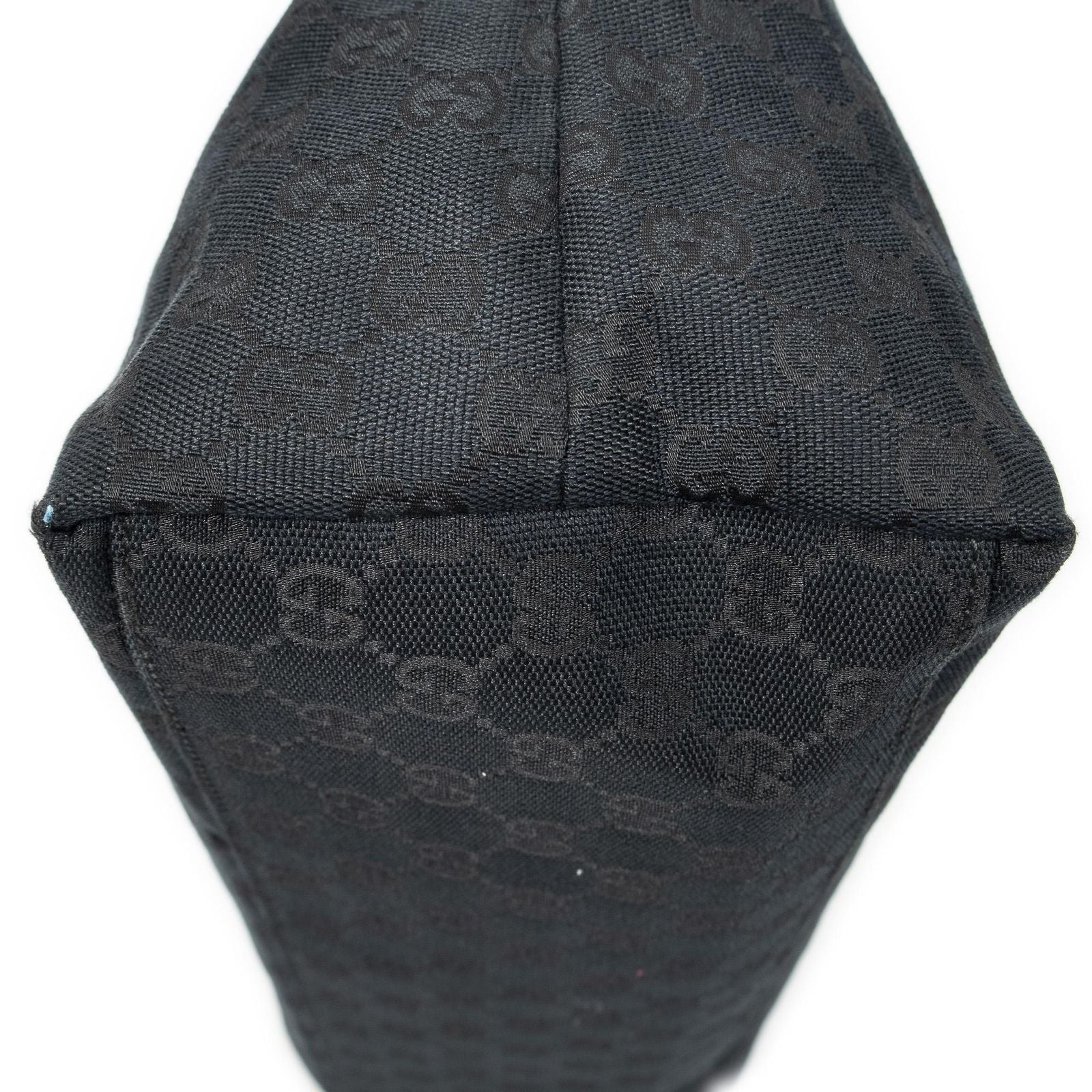 Gucci Web Large Diaper Tote Black GG Canvas — view 7