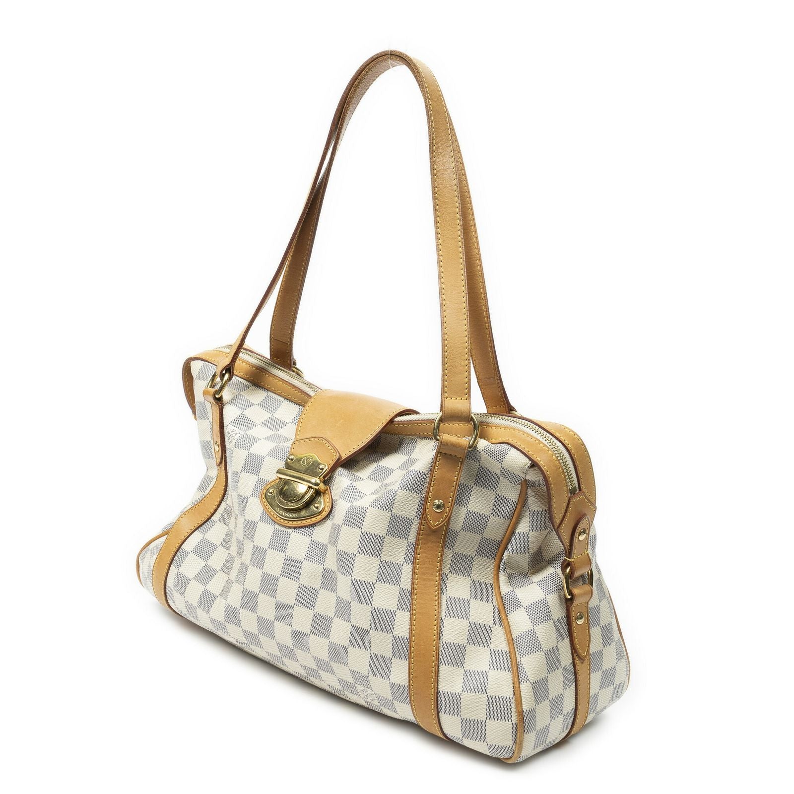 Louis Vuitton Strethe Ivory Damier Azur Messenger — view 2