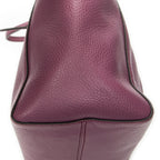 Gucci Small Swing Tote Purple Calfskin Leather — view 7