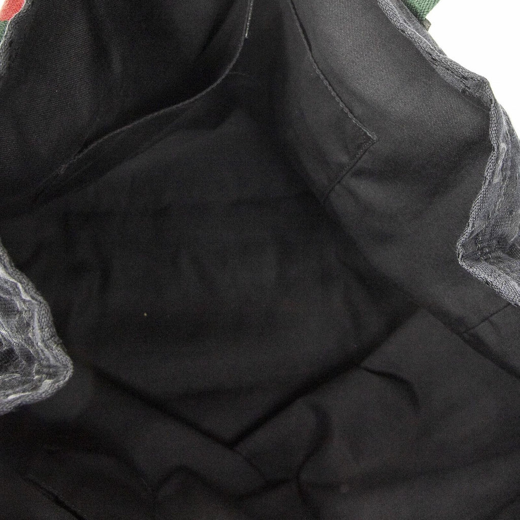 Gucci Open Shopping Tote Black GG Canvas — view 9