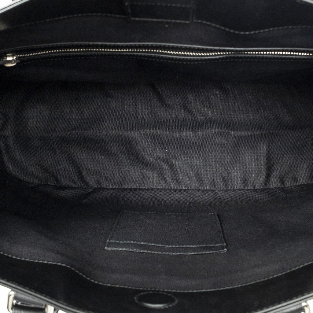 Gucci Large Web Shopping Tote Black Supreme Canvas — view 9
