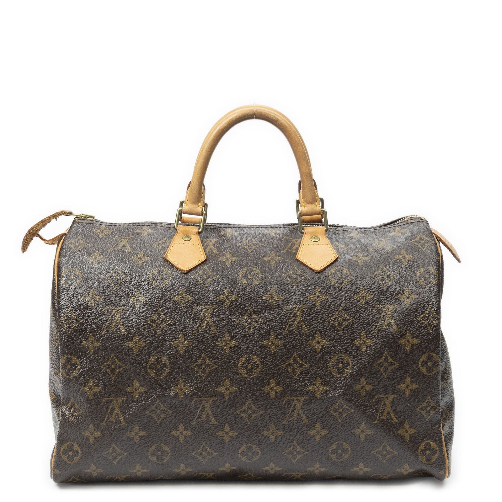 Louis Vuitton Speedy Brown Monogram Canvas Handbag — view 5