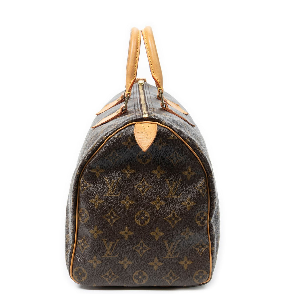 Louis Vuitton Speedy Brown Monogram Canvas Handbag — view 4