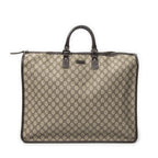 Gucci Large Square Bamboo Tote Beige Supreme Canvas