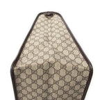 Gucci Large Square Bamboo Tote Beige Supreme Canvas — view 8