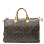 Louis Vuitton Speedy Brown Monogram Canvas Handbag