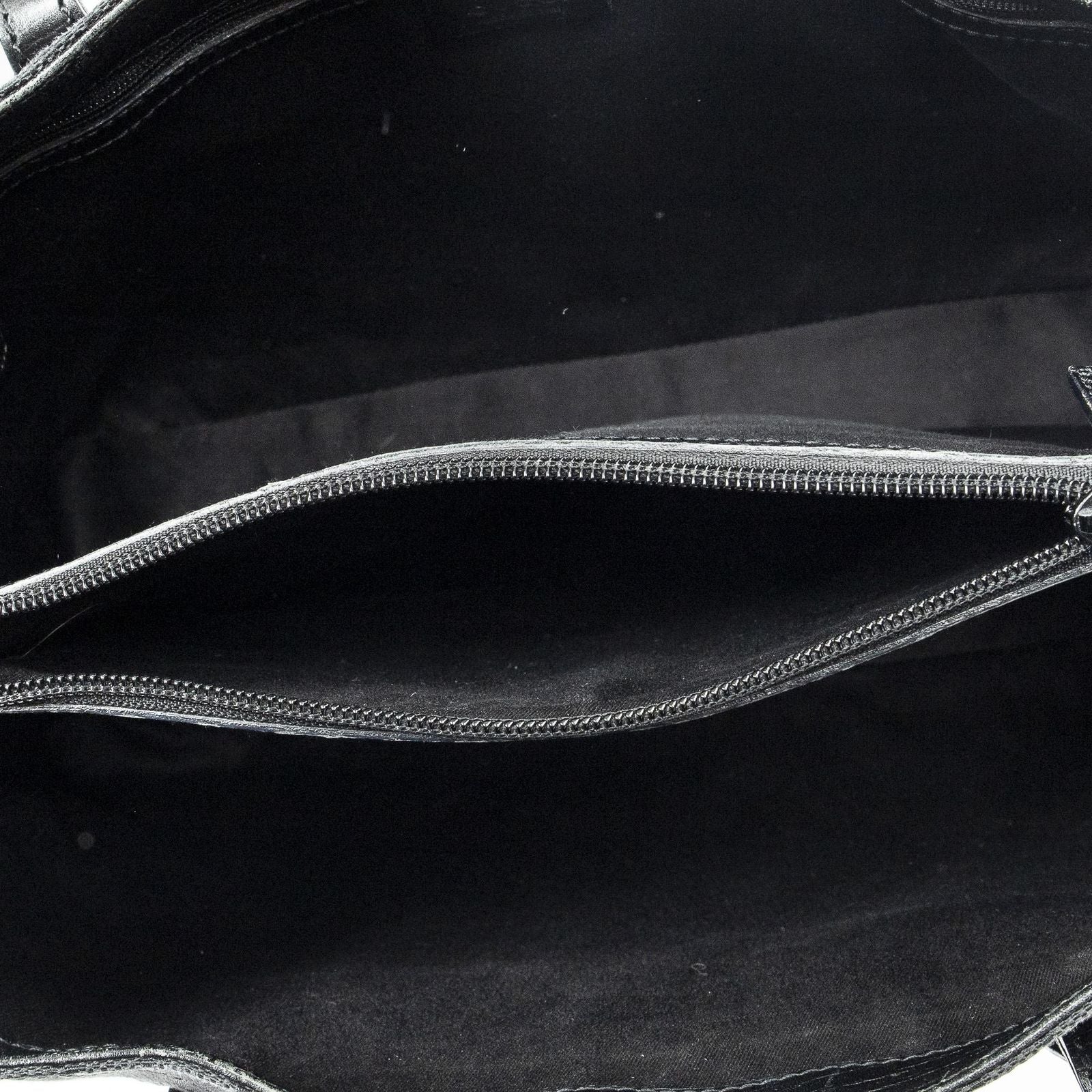 Gucci Large Square Bamb Tote Black GG Canvas — view 9