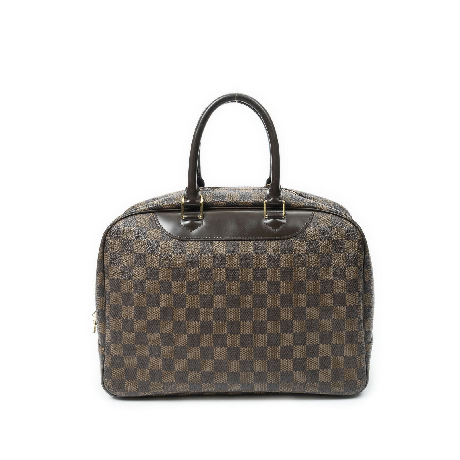 Louis Vuitton Deauville Brown Damier Ebene Handbag — view 5
