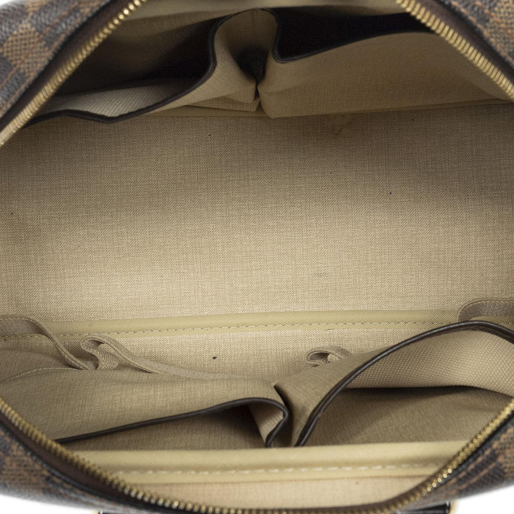 Louis Vuitton Deauville Brown Damier Ebene Handbag — view 9
