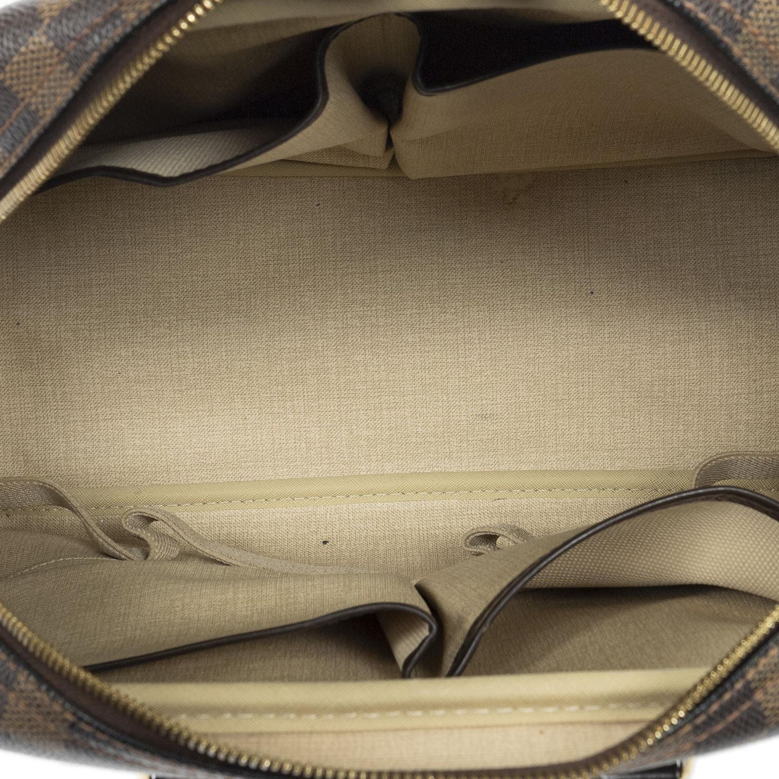 Louis Vuitton Deauville Brown Damier Ebene Handbag — view 9