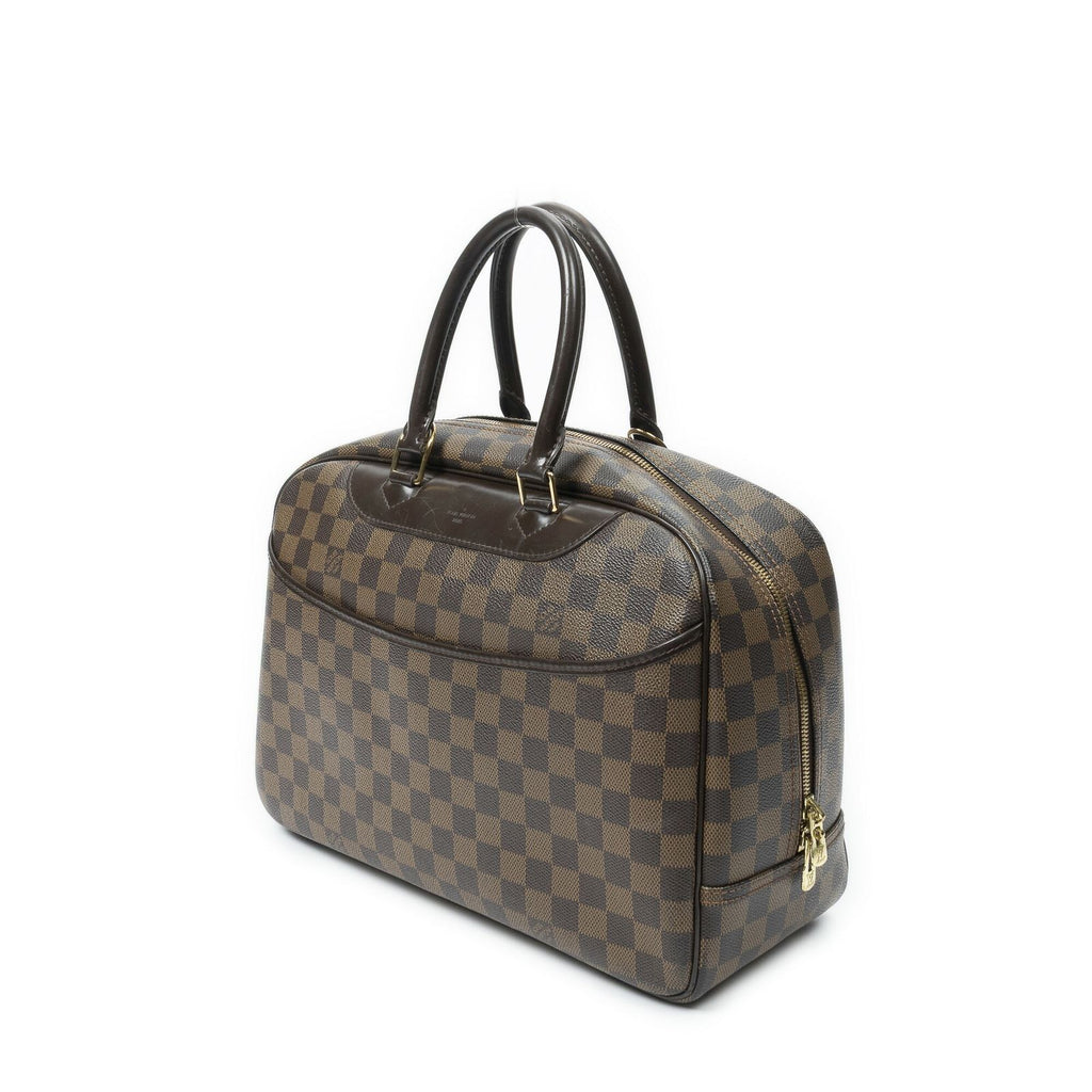 Louis Vuitton Deauville Brown Damier Ebene Handbag — view 2