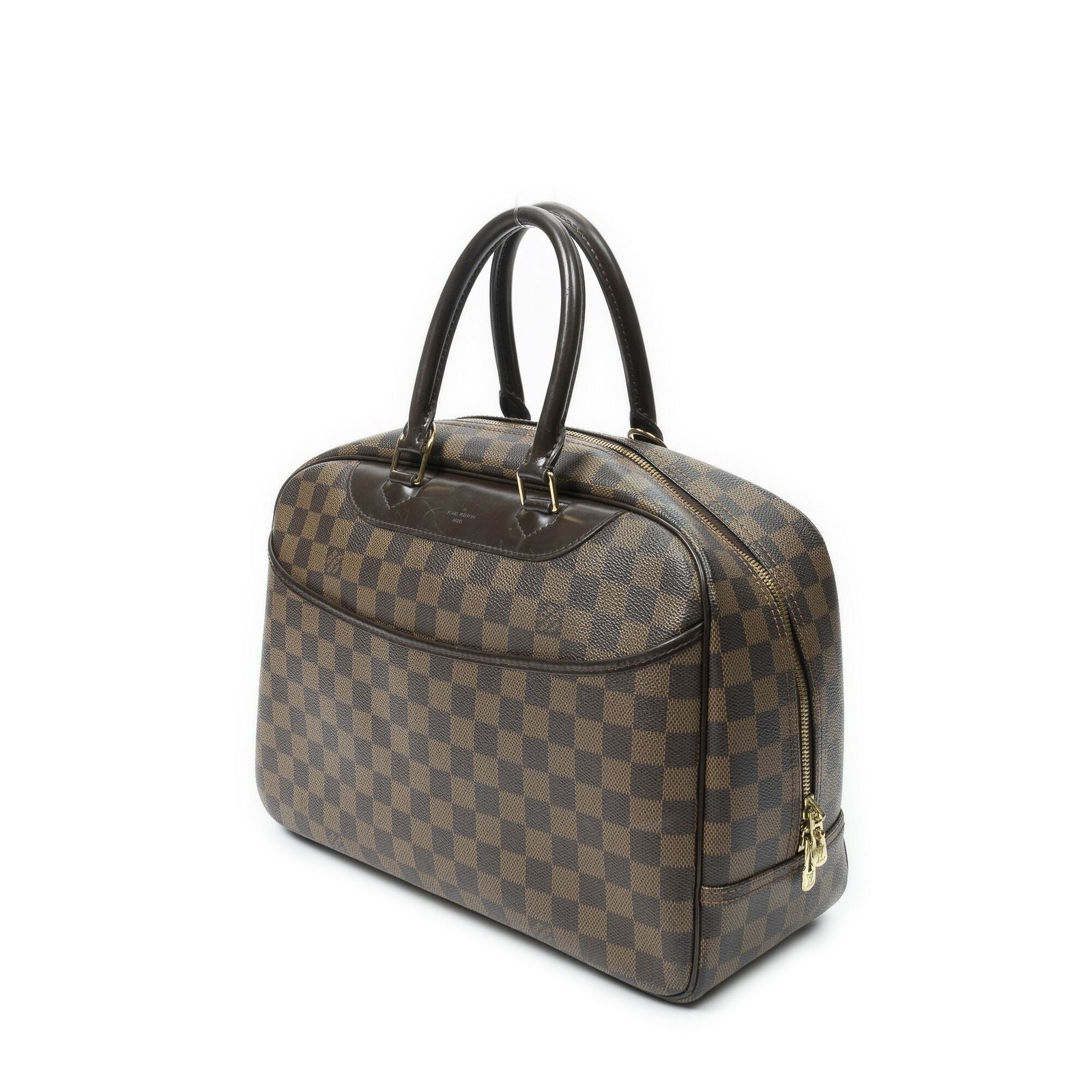 Louis Vuitton Deauville Brown Damier Ebene Handbag — view 2