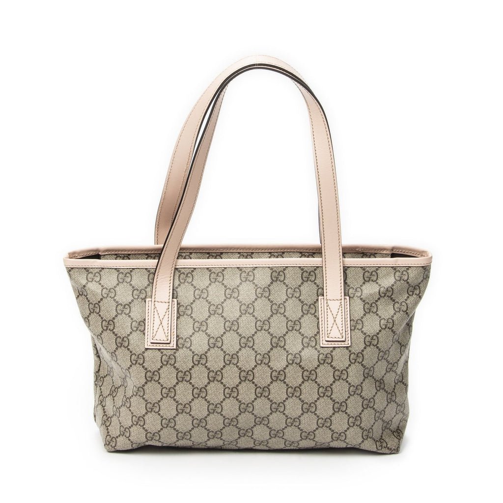 Gucci Small Joy Tote Pink Supreme Canvas — view 5
