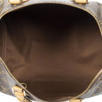 Louis Vuitton Speedy Brown Monogram Canvas Handbag — view 9