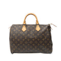 Louis Vuitton Speedy Brown Monogram Canvas Handbag