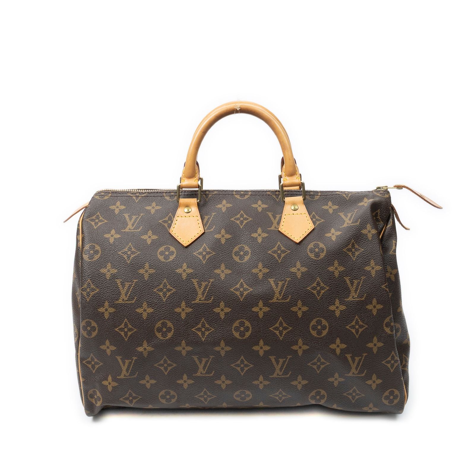 Louis Vuitton Speedy Brown Monogram Canvas Handbag