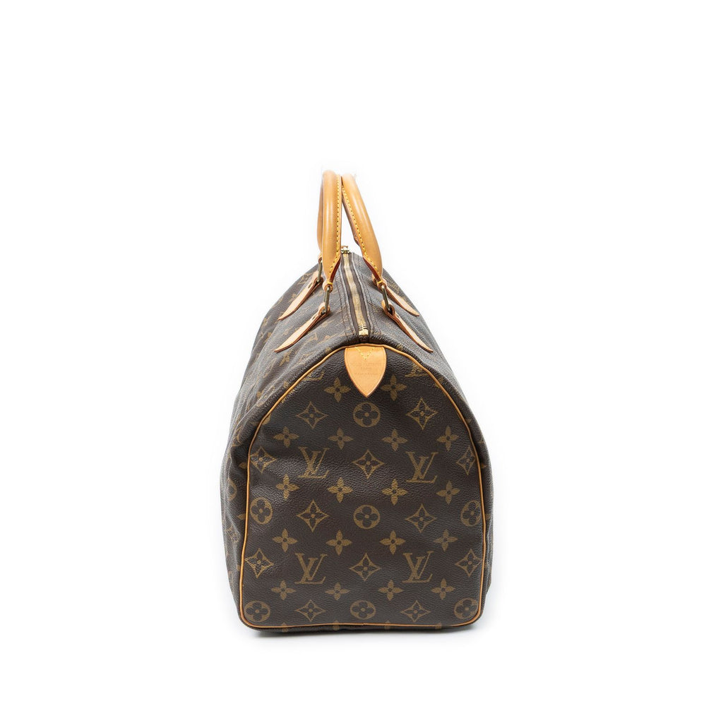 Louis Vuitton Speedy Brown Monogram Canvas Handbag — view 4