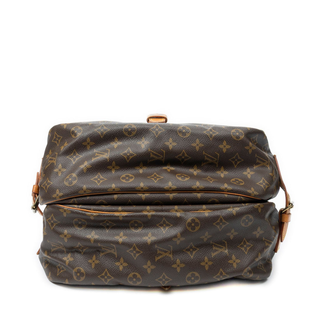 Louis Vuitton Saumur Brown Monogram Canvas — view 6