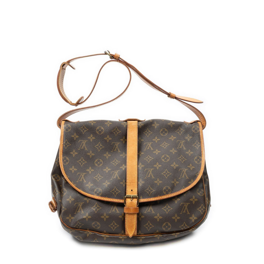 Louis Vuitton Saumur Brown Monogram Canvas — view 5