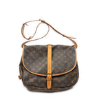 Louis Vuitton Saumur Brown Monogram Canvas — view 5