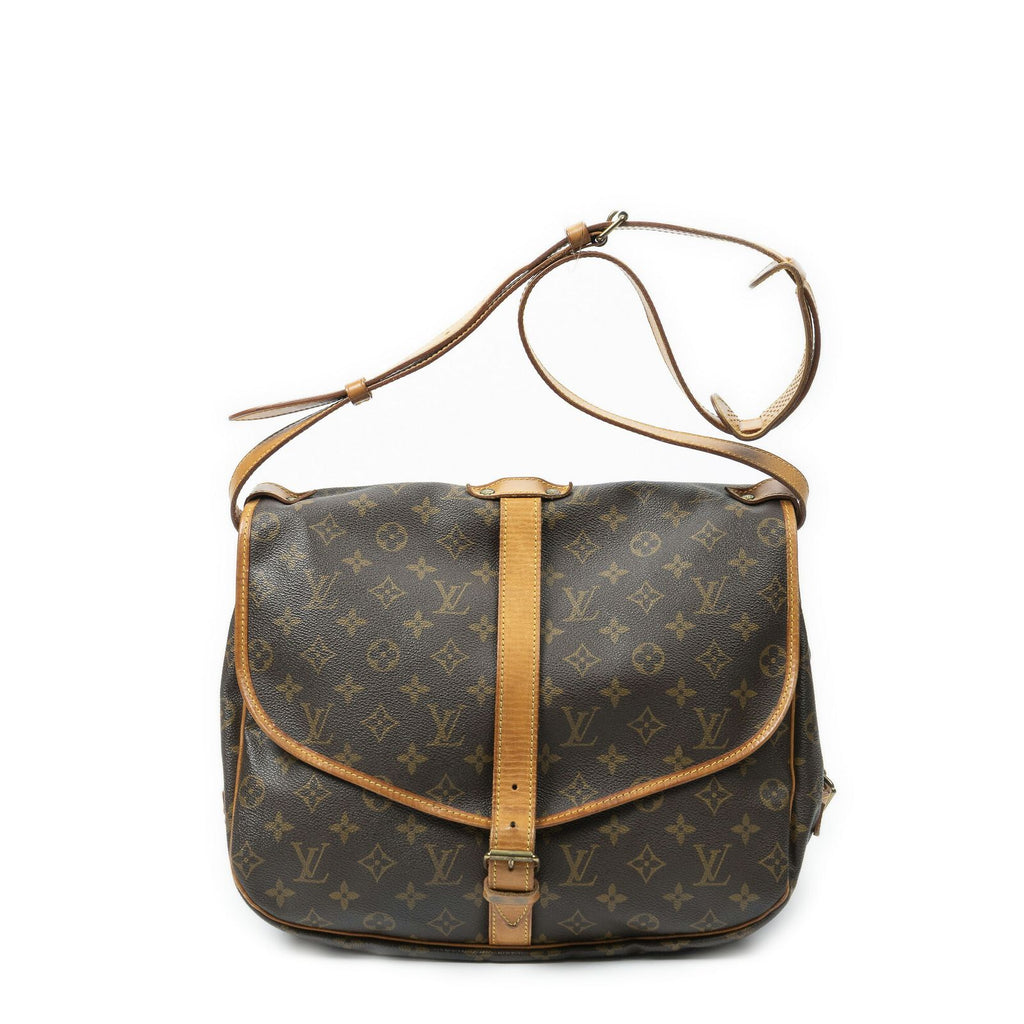 Louis Vuitton Saumur Brown Monogram Canvas