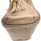 Gucci Bamb Tassel Zip Tote Pink Calfskin Leather — view 8