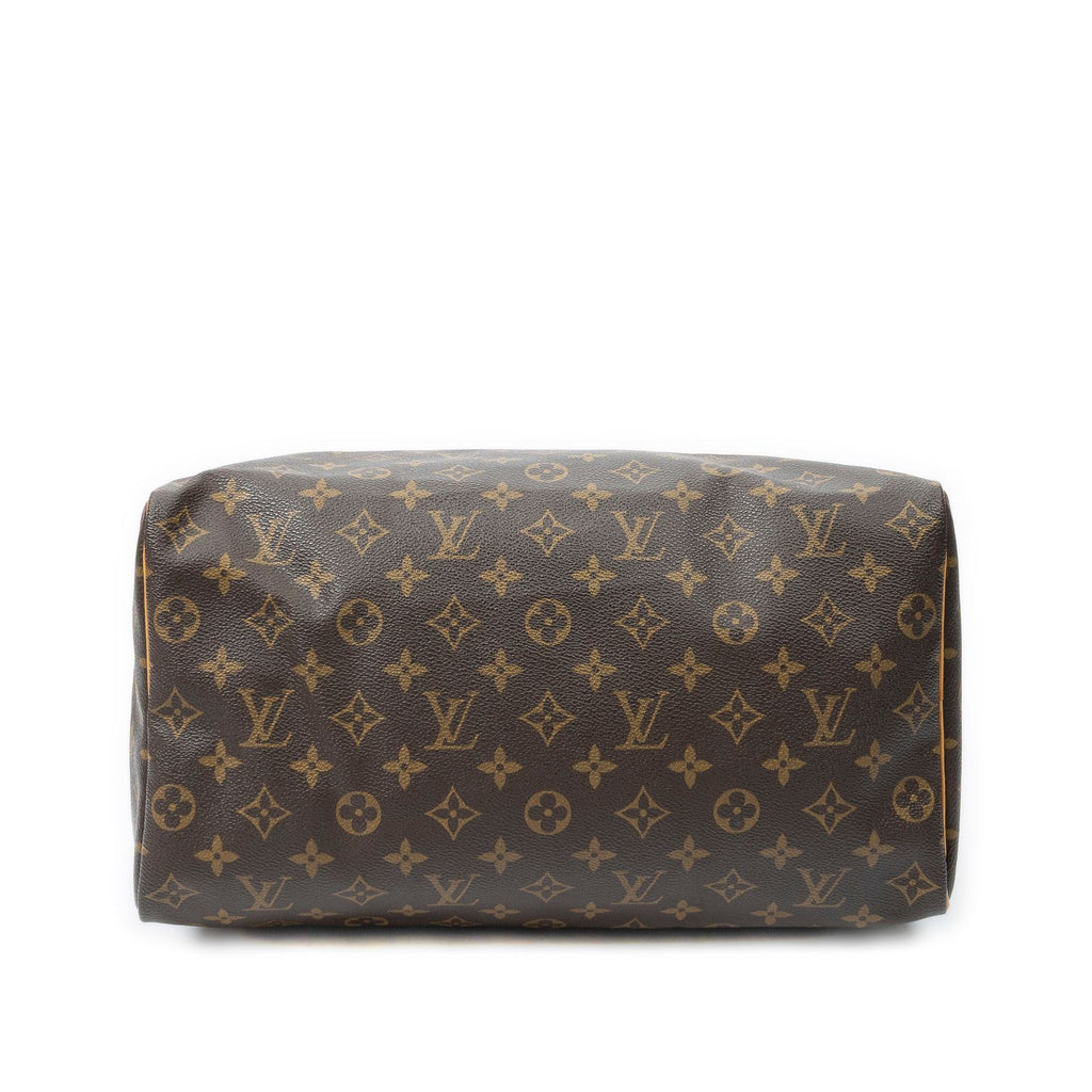 Louis Vuitton Speedy Brown Monogram Canvas Handbag — view 6