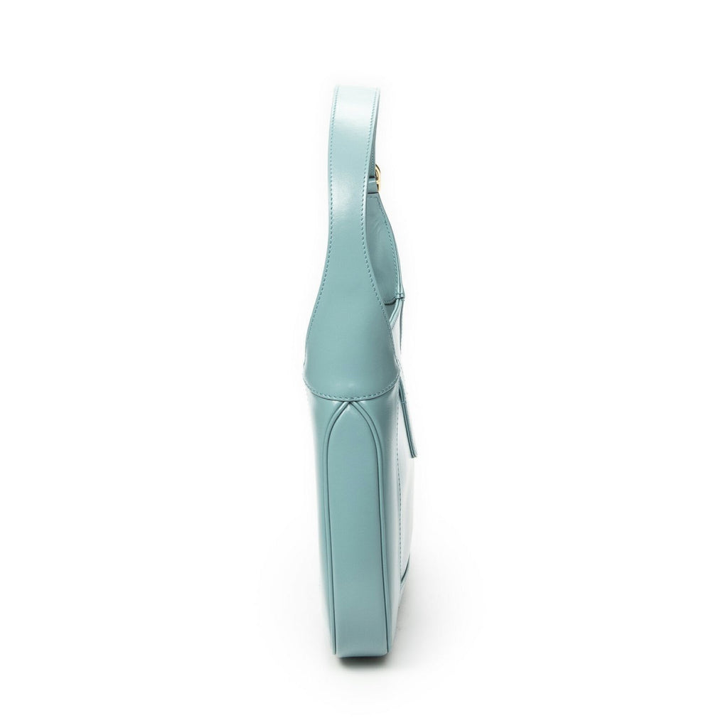 Gucci Small Jackie Light Blue Calfskin Leather Messenger — view 3