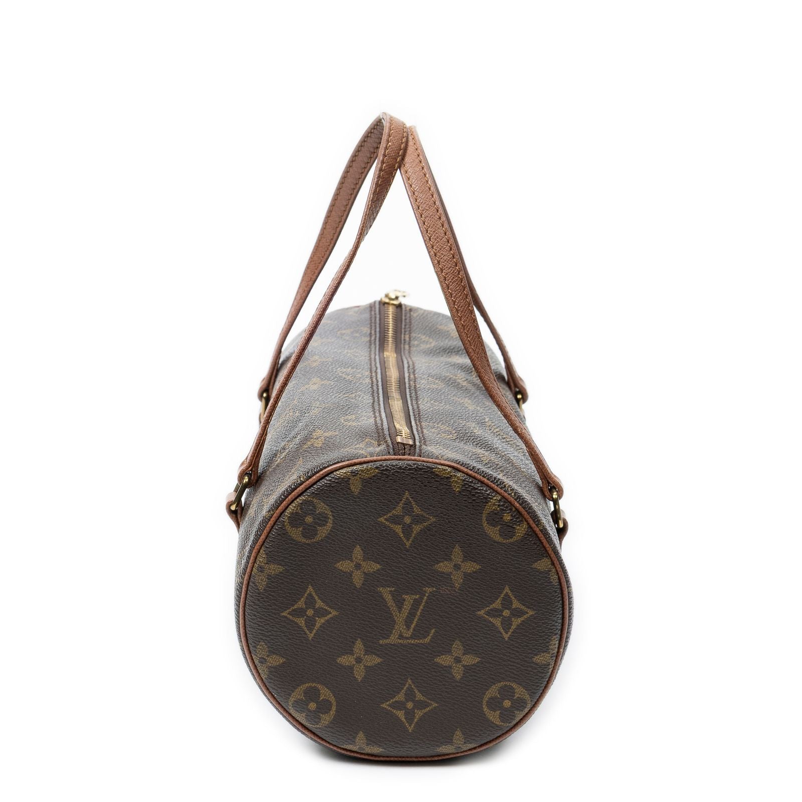 Louis Vuitton Papillon Brown Monogram Canvas Handbag — view 3