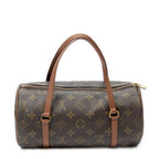 Louis Vuitton Papillon Brown Monogram Canvas Handbag — view 5
