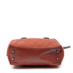 Gucci Mini Boston Red GG Canvas Shoulder — view 6