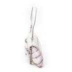 Gucci Horsebit Chain Iridescent Pink Matelasse Calfskin Messenger — view 3