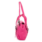 Bottega Veneta Flap Messenger Pink Intrecciato Leather — view 4