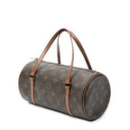 Louis Vuitton Papillon Brown Monogram Canvas Handbag — view 2