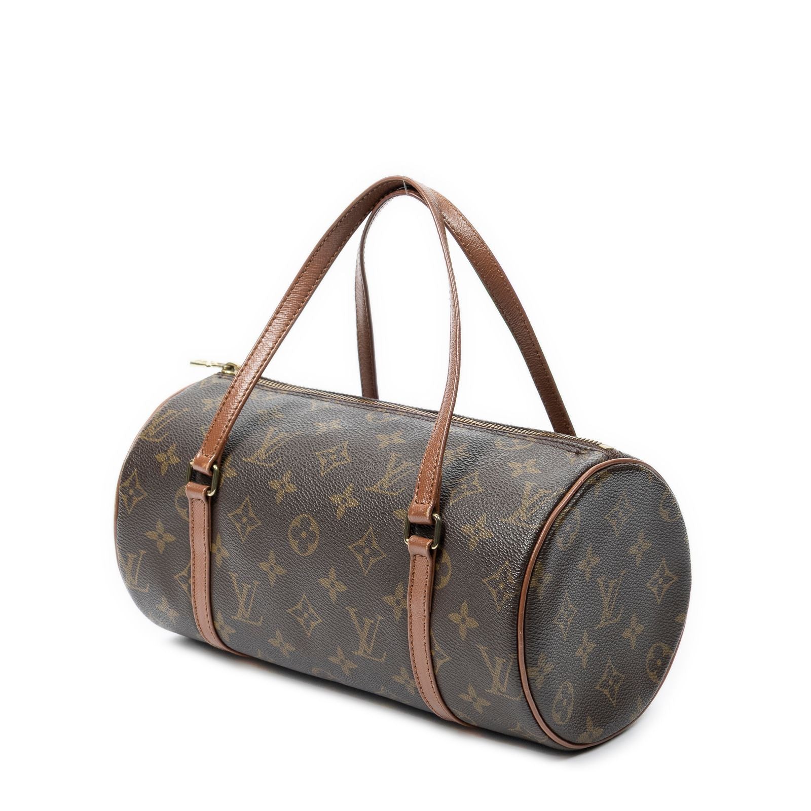 Louis Vuitton Papillon Brown Monogram Canvas Handbag — view 2