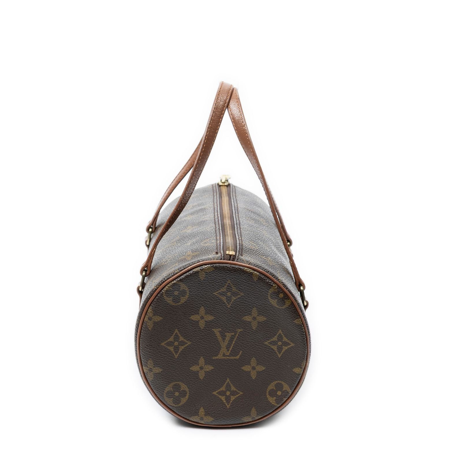 Louis Vuitton Papillon Brown Monogram Canvas Handbag — view 3