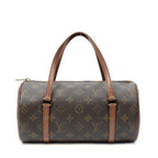 Louis Vuitton Papillon Brown Monogram Canvas Handbag