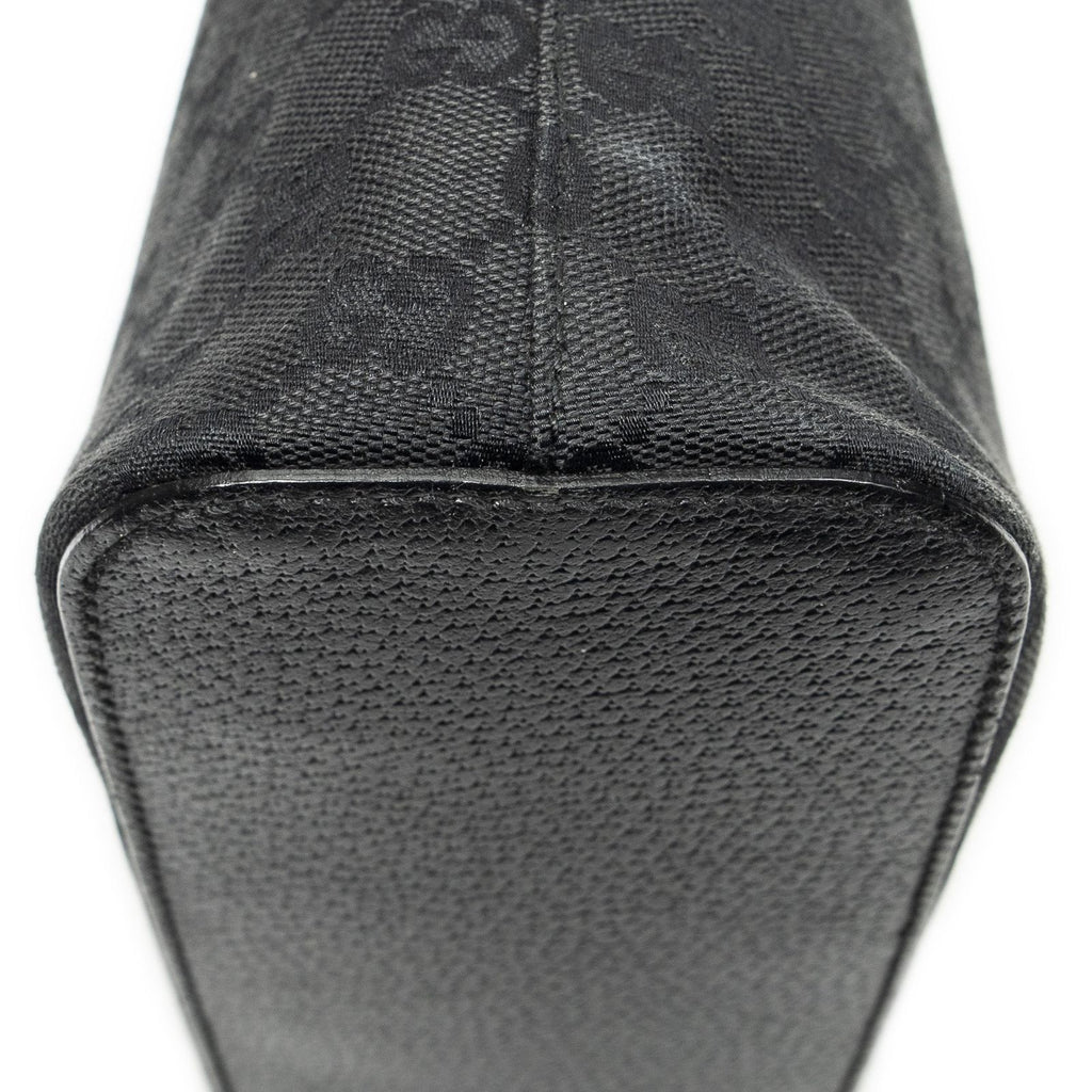 Gucci Small Hobo Black GG Canvas — view 8