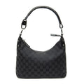 Gucci Small Hobo Black GG Canvas