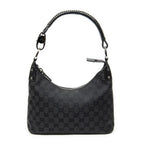 Gucci Small Hobo Black GG Canvas
