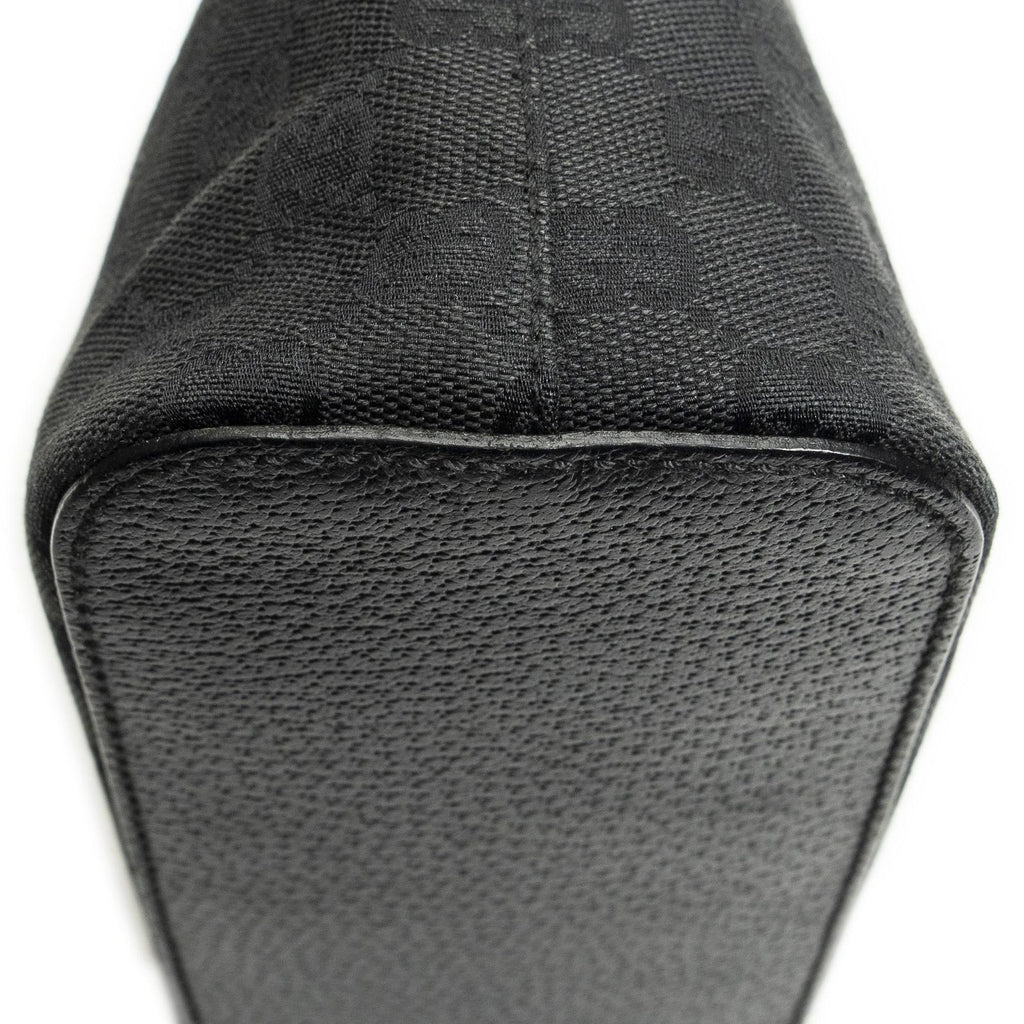 Gucci Small Hobo Black GG Canvas — view 7