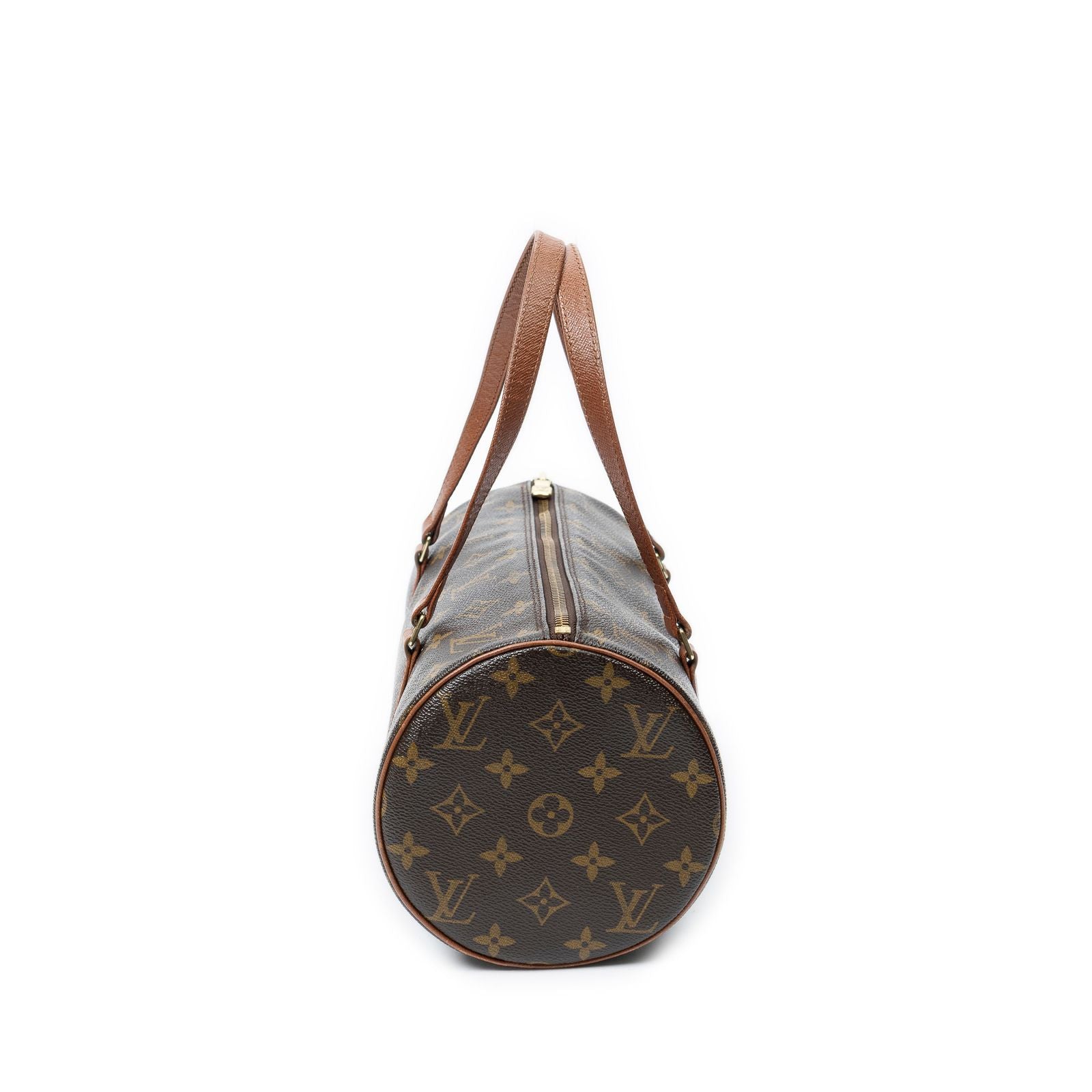 Louis Vuitton Papillon Brown Monogram Canvas Handbag — view 3