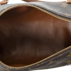 Louis Vuitton Papillon Brown Monogram Canvas Handbag — view 9