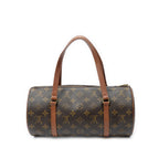Louis Vuitton Papillon Brown Monogram Canvas Handbag — view 5
