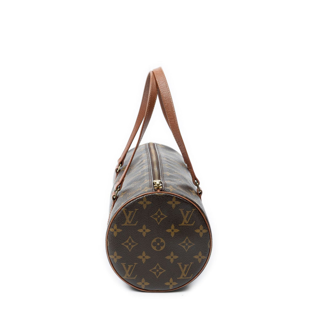 Louis Vuitton Papillon Brown Monogram Canvas Handbag — view 4
