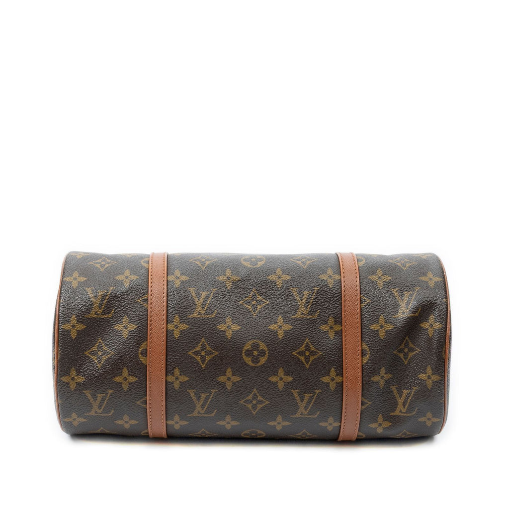 Louis Vuitton Papillon Brown Monogram Canvas Handbag — view 6