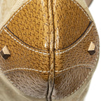 Gucci Nailhead Jackie Tan Beige GG Canvas Messenger — view 8
