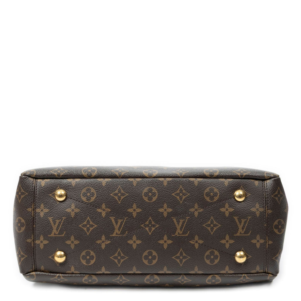 Louis Vuitton Pallas Brown Purple Monogram Canvas Handbag — view 6