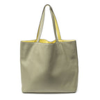 Hermes Double Sens Reversible Totesauge Lime Clemence Leather Messenger — view 5